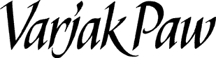 Varjak Paw