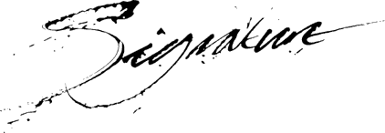 Signature 1