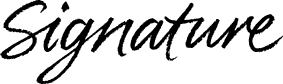 Signature 2